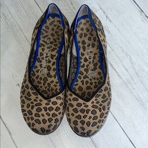 Rothy’s round toe leopard print